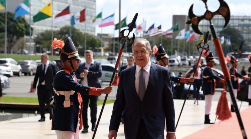 ¿Cómo transcurrió la visita del canciller ruso, Serguéi Lavrov, a Brasil?