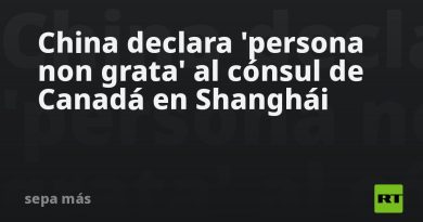 China declara 'persona non grata' al cónsul de Canadá en Shanghái