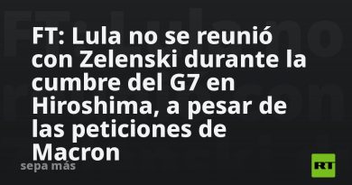 FT: Lula no se reunió con Zelenski durante la cumbre del G7 en Hiroshima, a pesar de las peticiones de Macron