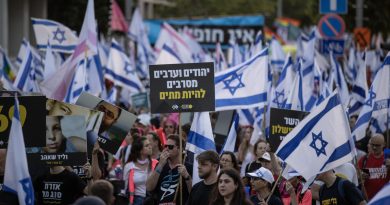 Masivas protestas contra la reforma judicial desbordan Israel por 18.ª semana consecutiva (VIDEO)