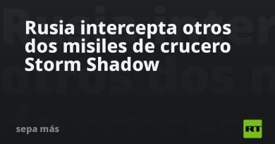 Rusia intercepta otros dos misiles de crucero Storm Shadow
