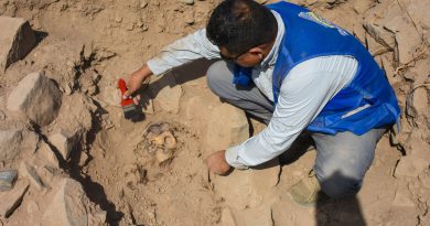Encuentran momia de más de 3.000 años de antigüedad en un sitio arqueológico de Perú
