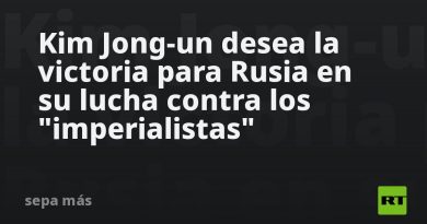 Kim Jong-un desea la victoria para Rusia en su lucha contra los "imperialistas"