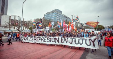 Las protestas en la provincia argentina de Jujuy se trasladan a Buenos Aires con marchas y bloqueos