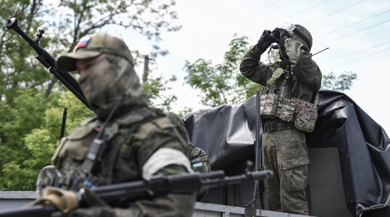 Militares rusos repelen una irrupción de un grupo de sabotaje ucraniano en la provincia de Bélgorod