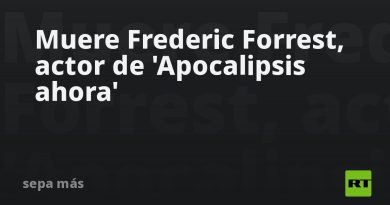 Muere Frederic Forrest, actor de 'Apocalipsis ahora'
