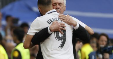 Real Madrid rindió homenaje de despedida a Benzema