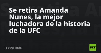 Se retira Amanda Nunes, la mejor luchadora de la historia de la UFC