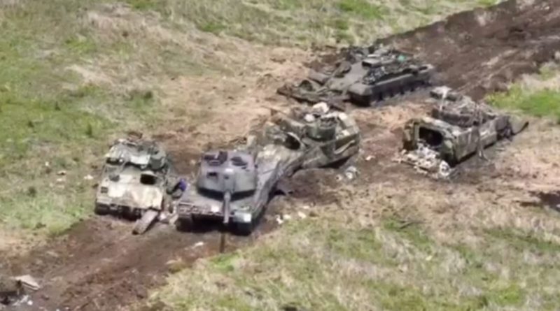 VIDEOS: Rusia destruye equipos militares de Ucrania