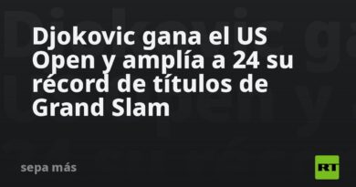 Djokovic gana el US Open y amplía a 24 su récord de títulos de Grand Slam
