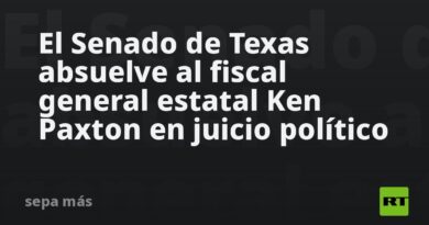 El Senado de Texas absuelve al fiscal general estatal Ken Paxton en juicio político
