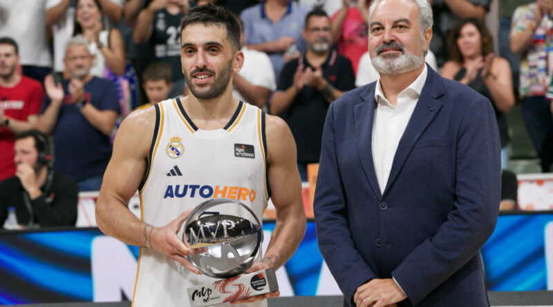 Facundo Campazzo ganó el MVP de la Supercopa de España