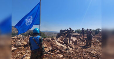 Fuerzas de paz de la ONU intervienen en un incidente fronterizo entre el Líbano e Israel