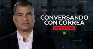 Rafael Correa vuelve a RT con una serie de programas sobre los golpes de Estado en América Latina