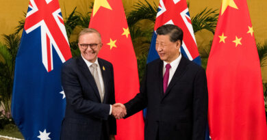Taiwán: "Australia puede dar su propia definición a la política de 'una sola China'"