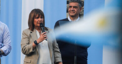 La candidata presidencial de la coalición de derecha Juntos por el Cambio, Patricia Bullrich