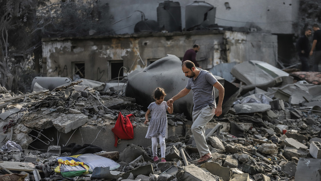 Convirtiendo en cenizas la Franja de Gaza