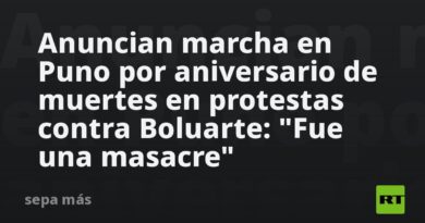 Anuncian marcha en Puno por aniversario de muertes en protestas contra Boluarte: "Fue una masacre"
