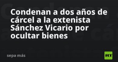 Condenan a dos años de cárcel a la extenista Sánchez Vicario por ocultar bienes