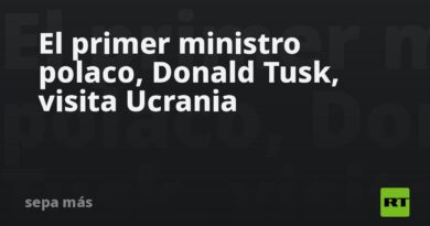 El primer ministro polaco, Donald Tusk, visita Ucrania