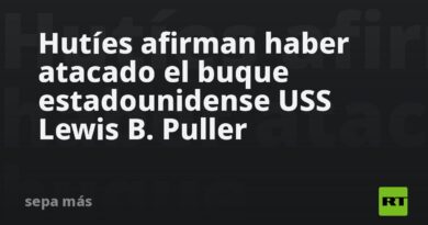 Hutíes afirman haber atacado el buque estadounidense USS Lewis B. Puller