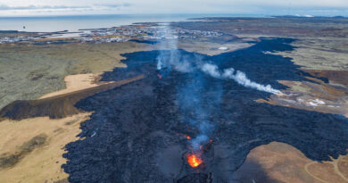 Islandia sufre su peor daño volcánico en 50 años