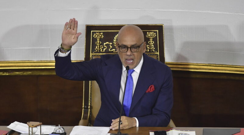 Ratifican a Jorge Rodríguez como presidente de la Asamblea Nacional de Venezuela