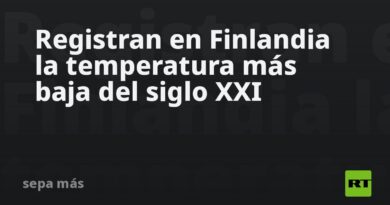 Registran en Finlandia la temperatura más baja del siglo XXI
