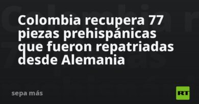 Colombia recupera 77 piezas prehispánicas que fueron repatriadas desde Alemania