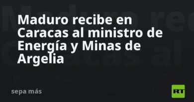 Maduro recibe en Caracas al ministro de Energía y Minas de Argelia