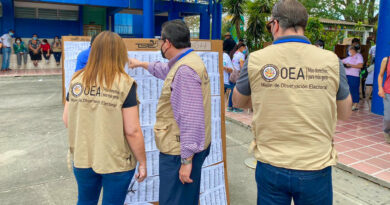 Retrasos y "actitud intimidatoria": La OEA lanza dardos contra El Salvador por el recuento final de votos