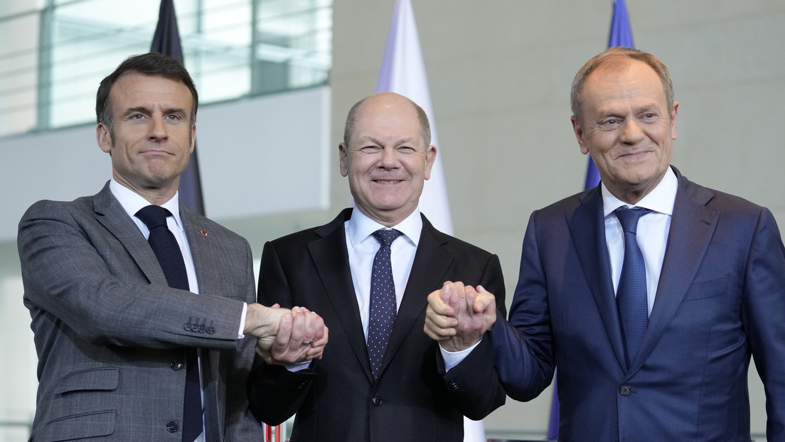 Scholz: La UE utilizará las ganancias de los activos rusos para comprar armas para Ucrania