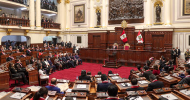 Congreso de Perú rechaza la admisión de una moción de vacancia contra Dina Boluarte