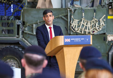 Sunak: "Pondremos la industria de defensa del Reino Unido en pie de guerra"